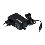 LANCOM PSU 2A v&auml;line toiteplokk 12V 1.5A 18W Europistik must (10-pakk) 61810