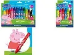 STAEDTLER Noris Junior Peppa Pig vahakriidid, 12 v&auml;rvi, plastkarbis