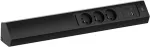 Bachmann CASIA 2 3x Schuko-pistikupesa 1x USB-A ja 1x USB-C laadimisega 22W must