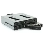 FANTEC MR-SA1242-12G SAS 12G & SATA 6G 1x5.25 inch 4x2.5 inch SSD/HDD jaoks, must (2521)