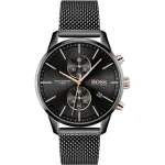 BOSS Hero meeste kvartskronograafkell 1513811 42 mm roostevabast terasest sinise numbrilaual