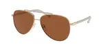 Michael Kors Naiste P&auml;ikeseprillid MK1146-101473 Tume Kilpkonnakarva Atsetaatraam Pruun Gradientl&auml;&auml;ts 53/13/140 mm