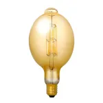 SYNERGY21 E27 BIG-LED Balloon G125 4W 400lm 2200K &uuml;limalt soe valge LED-h&otilde;&otilde;gniitlamp, reguleeritav