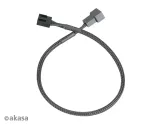 Ventilaatori pikenduskaabel Akasa AK-CBFA01-KT04 4-pack, PWM, 4-kontaktiline pistik, pikendusjuhtmed