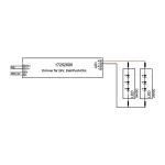 Brumberg 17252000 LED-toiteallikas, ristk&uuml;likukujuline, valge, DALI-2, 150W, 24V DC