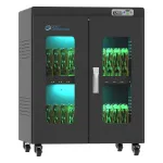 GoodConnections ANTARES PRO N24C s&uuml;learvutite laadimisk&auml;ru kuni 15,6-tollistele s&uuml;learvutitele, USB-C 65W PD 3.0, UVC-desinfitseerimine, must