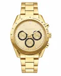 Radiant meeste RA668703 analoogkvartskell - 44mm sinine sihverplaat roostevaba teras