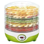 Sencor SFD 851GR toidu kuivati, 240 W, 25,5 cm s&otilde;ela l&auml;bim&otilde;&otilde;t, 35-70&deg;C, roheline