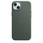 Apple FineWoven Case MagSafe'iga iPhone 15 Plus Evergreen