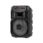 Kruger & Matz Music Box kaasaskantav juhtmevaba k&otilde;lar 10W Bluetooth 5.0 TWS FM-raadio AUX microSD USB must