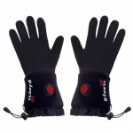 Soojendusega kindad Glovii GLBM &mdash; unisex nailon/pol&uuml;ester, akutoitel, S/M, puutetundlik, hingav, reguleeritavad k&auml;tised