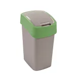 CURVER Flip Bin 9L pr&uuml;gikast h&otilde;bedane/roheline