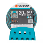 Gardena seinakinnitusega voolikuhoidik Classic vooliku 13 mm (1/2"), 20 m, hall/t&uuml;rkiis