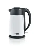 Bosch TWK3P421 veekeetja 1,7 L 2400 W Must, Valge