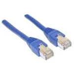 Wentronic Goobay CAT 5e F/UTP paigalduskaabel, sinine, 0,25 m, CCA, 1 Gbit/s 68615