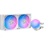 Ocypus Delta L24 ARGB V2 valge 240mm AIO vedelikjahuti protsessorile