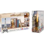 Meisterdamiskomplekt REVELL Tiny Adventures &ldquo;Paris&rdquo; &mdash; miniatuurne pabermudeli komplekt, loominguline hobi