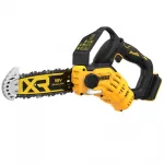 DeWALT DCMPS520N-XJ akutoitega oksasaag, 18 V XR, 20 cm juhtplaat, harjadeta mootor, keti kiirus 8,6 m/s, ilma akuta ja laadijata, kollane/must