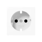 Jung A 1520 KIPL WW keskplaat SCHUKO pistikupesale, alpivalge