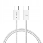 Tech-Protect Ultraboost Classic USB-C / USB-C PD kaabel, 60W, 3A, 100 cm, valge