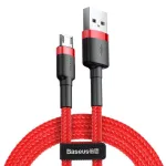 USB-kaabel Baseus CAMKLF-C09 2m USB A Micro-USB B Punane