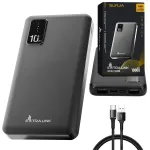 Akupank Extralink EPB-098B 10000 mAh, LiPo, 2&times; USB-A + 1&times; USB-C, must