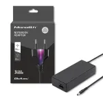 Qoltec 50797 lauaarvuti toiteplokk 60 W, 12 V, 5 A, 5,5x2,1 mm, koos toitekaabliga