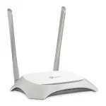 TP-Link TL-WR840N traadita ruuter Fast Ethernet Single-band (2,4 GHz) Hall, Valge