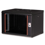 ROLINE 19-tolline seinale kinnitatav kapp Pro 7U, 600x450 mm LxS, must, v&otilde;tmelukk, IP20