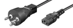 Microconnect PE1204100R toitejuhe must 10 m IEC 320 C13 liitmik