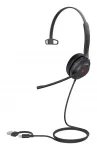 Yealink UH37 Mono Teams USB-C/A peakomplekt, juhtmega, 20&ndash;20000 Hz, kontor/k&otilde;nekeskus, 96,5 g, peakomplekt, must