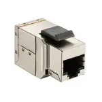 Varjestatud Cat6 Keystone Inline Coupler 8 tk komplekt, EQUIP &mdash; lame ehitus, RJ-45, 17&times;35,5&times;24,4 mm, h&otilde;bedane
