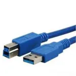 USB-kaabel MediaRange MRCS150 USB 3.2 Gen 1 5m USB A USB B sinine