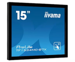 iiyama TF1534MC-B7X arvutimonitor 38,1 cm (15 tolli) 1024 x 768 pikslit XGA LED puuteekraan mitme kasutajaga must