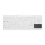 Contour Design Active Key Contour QuickClean Medical klaviatuur IP68 Touchpad Compact Wired Valge DE C7412