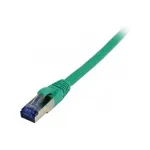patch-kaabel RJ45 &ndash; CAT6A 500Mhz &ndash; 0,25m &ndash; roheline &ndash; S-STP(S/FTP) &ndash; TPE/LSZH(Superflex) &ndash; AWG26 &ndash; Syner