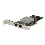 StarTech.com Kahe pordiga 10G PCIe v&otilde;rguadapteri kaart - Intel-X550AT 10GBASE-T ja NBASE-T PCI Express v&otilde;rguliidese adapter 10/5/2.5/1GbE mitme gigabitise Etherneti 5 kiirusega NIC LAN-kaart