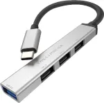 ROLINE USB3.2 Gen1 Hub 4x USB-A 1x 3.0+3x 2.0 Type C kaabel (14.02.5053)