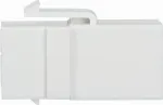 Logilink Keystone In-Line Coupler - Gender Changer USB - USB Type A (W) to USB Type A (W) - Keystone-Socket - Valge (NK0015)