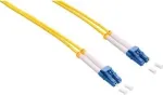 LogiLink - paigalduskaabel - LC &uuml;hemoodiline (M) kuni LC &uuml;hemoodiline (M) - 10 m - fiiberoptiline - dupleks - 9/125 mikromeetrit - OS1/OS2 - halogeenivaba - kollane