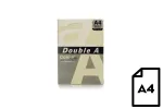 V&auml;rviline paber Double A, 80g, A4, 500 lehte, elevandiluu