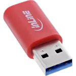 InLine 31652 USB andmeblokeerija, USB-A pistik &ndash; USB-C pesa, 5 V 1,5 A