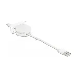 Sisset&otilde;mmatav kaabel DeLOCK Easy 45 USB 2.0 Type-A to USB-C 0.62m