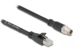 V&otilde;rgukaabel DeLOCK 80586 M12 to RJ-45 Cat5e 10 m Must