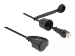 DeLOCK v&otilde;rgukaabel RJ45 pistik RJ45 pistikule Cat.6 STP 1m IP68 must