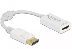 Adapter DisplayPort 1.1 isane &ndash; HDMI emane, passiivne, valge, DeLOCK 61015