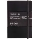 Miquelrius LEATHER1839 Notebook 104X150 SQU 5mm Index.300Bl (Freight Delivery)