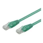 Wentronic Goobay CAT 5e paigalduskaabel, U/UTP, roheline, 10 m - CCA vasksegu (68348)