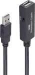USB-kaabel ShiverPeaks BS13-29075 10m USB 2.0 Must