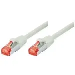 Tecline exertis Connect - paigalduskaabel - RJ-45 (M) kuni RJ-45 (M) - 3 m - SSTP-kaabel - CAT 6 - halogeenivaba - hall (71503)